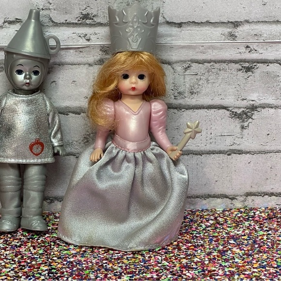 Madame Alexander Dolls Lot of 3 McDonald's Tin Man Glenda Witch Lion 2008 - Picture 5 of 11